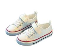GLDFW - Zapatos de lona bajos para niños, color blanco caramelo, para hombre y mujer, zapatos de mesa para padres e hijos, blanco (6003white), 38.5 EU