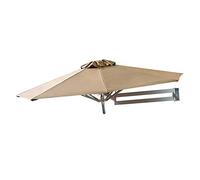 GLDWEY Paraguas telescópico Giratorio para Colgar en la Pared.Sombrilla de Playa, Paraguas pequeño para Patio, sombrilla para Silla de Playa,Varias Opciones de Color