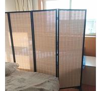 GLDYTVF Biombo Divisor de Sala de Estar de 3, 4, 5, 6 y 8 Paneles, Plegable, para Puerta, Oficina o Restaurante, de bambú (Color: 5 Paneles, tamaño: 170 cm/67 Pulgadas de Alto)