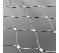 GLDYTVF Malla de Seguridad de Acero Inoxidable - Malla de 10 cm, Cable de protección de 1x4 m para Balcones, escaleras y Vallas (Interiores y Exteriores) - Solución de protección versátil