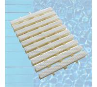 GLDYTVF Rejilla de Drenaje Texturizada en Forma de rombo - Paquete de 8 - Cubiertas Resistentes para entradas de vehículos, Patios y Piscinas - Solución eficaz para el Drenaje del Agua (18 x 100 cm)