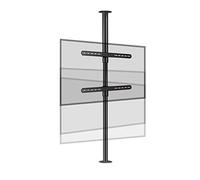 GLDYTVF Soporte de Pared para TV de 360 Grados, Soporte Ajustable para Techo, Estante Giratorio para Pared divisoria, Base giratoria para Mueble de TV, hasta 50 kg, F (A-60-85 cm)