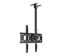 GLDYTVF Soporte Universal para TV y Soporte de Montaje en Techo. Giratorio e inclinable para televisores Planos y curvos de 2660 Pulgadas. Compatible con múltiples Patrones. Altura y ángul