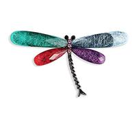 Gleamart Broche de libélula de acrílico para el pecho de insectos para mujer, ramillete de ropa, Acrílico