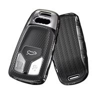 Gleamydot Funda Llave Seat Compatible para Llave Audi A4 B9 A5 Q7 Q2 TT Q5 Coche Accesorios (Blanco)