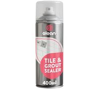 GLEAN Sellador de Azulejos y Lechadas en Aerosol | Sello Impermeable | Protege contra Grasa, Aceite, Moho y Cal | 400ml Transparente