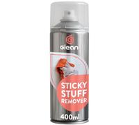 GLEAN Spray de gel removedor de cosas pegajosas, SIN GOTEO, Elimina cinta adhesiva, etiquetas, goma de mascar, alquitrán, grasa | Multisuperficie: madera, vidrio, metal, azulejos 400ml (Paquete de 1)