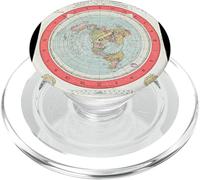 Gleason's New Standard Map of The World Globo PopSockets PopGrip para MagSafe