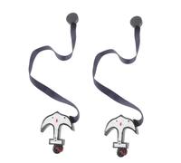 GLEAVI 1 Juego Hebilla De Cortina De Anclaje Ser Correas De Cortina De Ventana Cortina Magnética Amarrado Magnético Accesorios De Cortina Soportes para Cortinas De Ventana Madera 2 Piezas