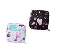 GLEAVI 1 Pc Bolsa De Almacenamiento De Toallas Sanitarias Bolsa Higiénica De Viaje Bolsa De Almacenamiento Portátil Pequeño Bolso De Época Monedero Cartera Pequeño Cambio Perder Nylon