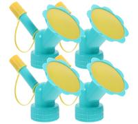 GLEAVI 10 Cabezales Rociadores para Botellas de Plástico Boquillas de Riego para Plantas Pequeñas Color Azul Aptos para Riego Doméstico y Macetas Interiores para Jardín y Bonsáis