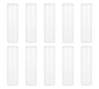GLEAVI 10 Piezas Barril de Embalaje para Toallitas de Plástico Contenedor de Viaje para Toallitas Húmedas Tubo Dispensador Recargables Viajes