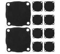 GLEAVI 10 Piezas de Juntas de Goma para Compresor de Aire Membrana de Presostato Automática Almohadilla de Sellado en Forma de Tortuga para Mantenimiento y Reparación de Bombas de Aire