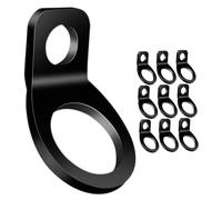 GLEAVI 10 piezas Ganchos de Anclaje de Acero Inoxidable para Amarre de Carga Resistentes la Corrosión Seguros para Remolques Accesorios Portátiles para Garaje y Uso