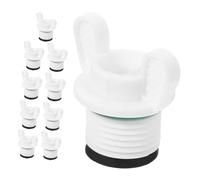 GLEAVI 10 Tapón Para Botella De Agua Caliente, Tapón Para Saco De Agua Caliente, Tapón De Rosca Para Botella De Agua Caliente, Tapón De Sellado Para Bolsa De Agua Caliente De
