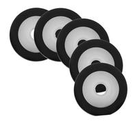 GLEAVI 10piezas Rodillo De Compresión Para Grabadoras De Audio y Video Ruedas De Guía De Rodamiento De Duradero Compatible Discos Dvd y Equipos De Grabación