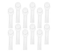 GLEAVI 12piezas Cubierta del Cabezal del Cepillo de Dientes Electrico Fundas Protectoras Transparentes Accesorios para Cepillo de Dientes Tapas para Cabezal Proteccion para Viajeros