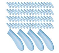 GLEAVI 150piezas Puntas de Silicona para Limpieza de Cerumen Oídos, Fundas Flexibles para Cucharas, Accesorios para Eliminación de Cera en Casa