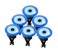 GLEAVI 18piezas Clip De Difusor De Aromas Para Salida De Aire De Auto Diseño Ojo Maligno Decoración y Creativa Para Tablero De Automóvil Para Oficina y Hogar