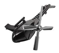 GLEAVI 1juego Difusor De Forma De Helicóptero Para Salpicadero De Coche Decoración Creativa Para Hogar y Oficina Función De Rotación Automática Energía Eólica Incluye Variedades De