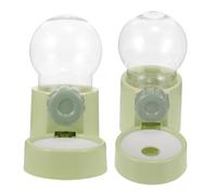 GLEAVI 2 Bebederos Automáticos Colgantes para Mascotas Plástico Resistente Dispensadores de Agua y Comida para Perros Gatos y Cachorros Ideales para Jaulas y Uso Doméstico