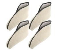 GLEAVI 2 pares de forros de lana para botas de nieve: forros para botas de senderismo, calcetines para clima frío, calentadores de pies para invierno, minería, congelador y almacén (talla 42)