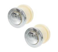 GLEAVI 2 Perillas de Resorte Telescópicas Incrustadas Tirador Oculto para Muebles, Diseño Retráctil Funcional y Tacto Suave, Ideales para Gabinetes y Cajones de Cocina y Oficina