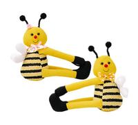 GLEAVI 2 Piezas Abrazaderas Decorativas para Cortinas de Clips de Sujeción con Diseño de Soporte para Cortinas Delgadas para de y Ducha Decoración Práctica y Elegante para Hogar y Oficina