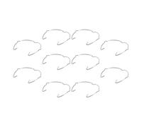 GLEAVI 20 Piezas De Clips De Retención Para Lámparas Accesorios De Iluminación Bombillas Panel De Luz Descendente Clip De Resorte Hebillas De Fijación Para Portalámparas