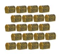 GLEAVI 20piezas Cofre Tesoro Miniatura Decoración Acuario Hogar Decoración Escritorio