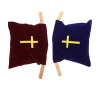GLEAVI 2piezas Bolsa de Ofrenda de Terciopelo para Colectas Iglesia para Servicios Religiosos Comunión y Donaciones Unidades