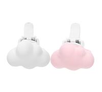 GLEAVI 2piezas Clips De Ventilación De Aire Para Automóvil Difusor De Fragancias Diseño De Nube Para Decoración Interior De Vehículos