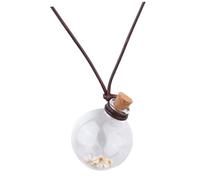 GLEAVI 2piezas Colgante De Perfume Para Coche De Vidrio Adorno Colgante Decorativo Color Patrón De Crisántemo Sin Líquido Accesorio De Decoración Para Vehículo Resistente