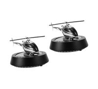 GLEAVI 2piezas Difusor De Solar Para Automóvil Accesorio Decorativo De Aire Fresco Difusor De Aceites Esenciales Compatible Modelos De Coche Diseño Elegante y Funcional