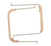 GLEAVI 2piezas Mango De Tetera De Cobre Retro Ergonomico Reemplazo Compacto Para Kettle Asa Duradera Y Resistente Al Desgaste Para Cocina