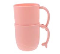 GLEAVI 2piezas Vaso para Enjuague Bucal Infantil Taza De Cepillo De Dientes con Diseño De Delfín Vaso De Baño Reutilizable para Viajes Y Uso Familiar