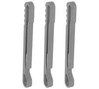 GLEAVI 3 Mosquetones para Llavero de Aleación de Titanio Resorte Clip Pequeño Metálico para Escalada y Senderismo Resistente al Óxido Uso Exterior Accesorios para Camping y