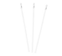 GLEAVI 3 Piezas 17 Accesorios para Persianas Barra De Tracción Universal para Cortinas Soportes para Barras De Cortina Sin Clavos Soporte para Barra De Cortina Cierre De Cortina