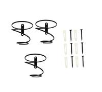 GLEAVI 3 Piezas Botellero de Pared de Hierro para Botella Individual Estante Resistente y Decorativo para Hogar Bar y Restaurante de Unidades