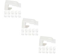 GLEAVI 3 Series Soporte De Clips De Sujeción para Accesorios para Decoración De Dormitorio Y Cocina 10 Piezas X 3