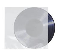 GLEAVI 30 Fundas Protectoras para Discos de Vinilo de 12 Pulgadas, Bolsas Planas de Plástico Cpp Transparente, Ensanchadas Sello para Fácil Acceso y Protección