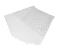 GLEAVI 30 Piezas Papel Holográfico Adhesivo Lámina Fría de Vinilo Transparente para Manualidades y Decoración DIY para Tazas Posters