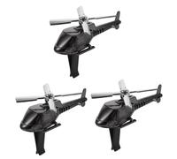 GLEAVI 3juegos Difusor De Forma De Helicóptero Para Coche y Hogar Ambientador Rotativo De Aire Fresco Variedades De Fragancia Decoración Creativa Para Salpicadero y Oficina