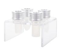 GLEAVI 4 Juegos Molde de Silicona para Lápiz Labial Diy, Plástico | Uso Doméstico y Formación de Maquillaje, Seguro y Fácil de Usar, Creación Versátil de Labiales Únicos