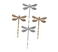 GLEAVI 4 Piezas Horquilla De La Vendimia Accesorios Linda Horquilla De Libélula Decoración De Pelo De Libélula Pinza De Pelo De Dragón Clips De Garra Para Niñas Chicas Cabello Patas Metal