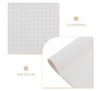 GLEAVI 40 Hojas Cuaderno de Papel Cuadriculado para Estudiantes Hojas Gruesas y Diseño de Cuadrícula Clara, Adecuado para Matemáticas y Escritura, Tamaño A4 Gran Capacidad