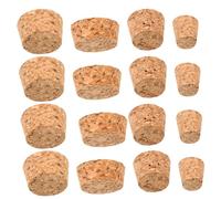 GLEAVI 40 Piezas Tapones de Corcho de Vino Tapones de Botellas de Corcho Natural para Decoración y Uso Diario para Mantener el Savor de Bebidas y Vino