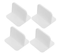 GLEAVI 4piezas Anclajes De Pared Para Gabinetes Sin Taladro Corrector De Bisagras Sujetador Para Reparación Anclaje Para Bisagras Conector Para Reparación Restaurador De Correas