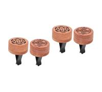 GLEAVI 4piezas Clip Difusor De Para Aire Acondicionado De Coche Fácil Instalación Decoración Interior Fragancias Naturales Compatible Ventilación Automotriz