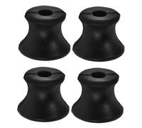 GLEAVI 4piezas Soportes De Diapasón De Goma Para Yoga De Sonido Instrumentos Musicales Base De Goma